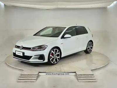 Usata VW Golf VII GTI 245 CV (180 kW) 2019 Bianco Utilitaria