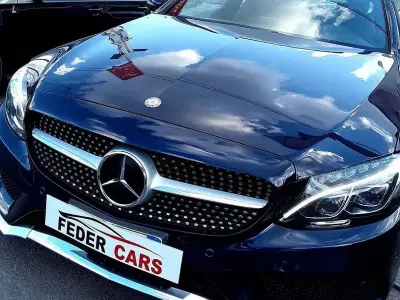 Usata Mercedes C220 AMG 2017 Blu Coupé