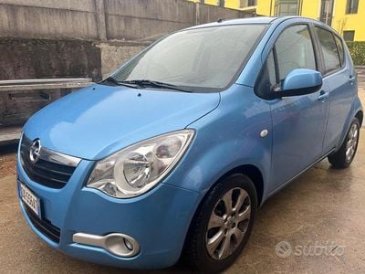 Usata Opel Agila 86 CV (63 kW) 2009 Blu Utilitaria