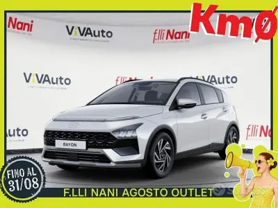 Nuova Hyundai Bayon 100 CV (73 kW) 2025 Bianco SUV