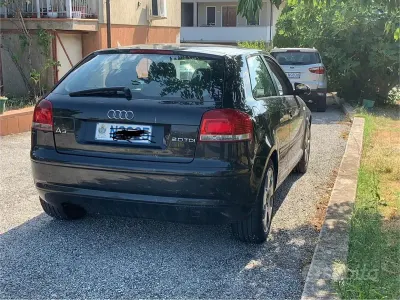 Usata Audi A3 102 CV (75 kW) 2004 Nero Utilitaria