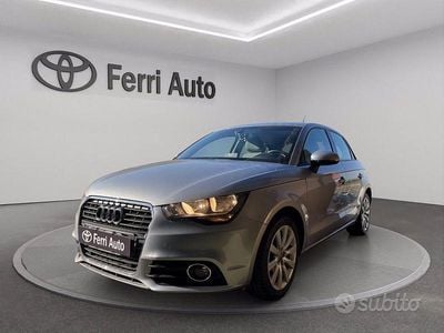 Usata Audi A1 Sportback Attraction 140 CV (102 kW) 2014 Grigio Utilitaria