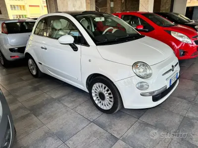 Usata Fiat 500 Lounge 69 CV (50 kW) 2013 Bianco Berlina