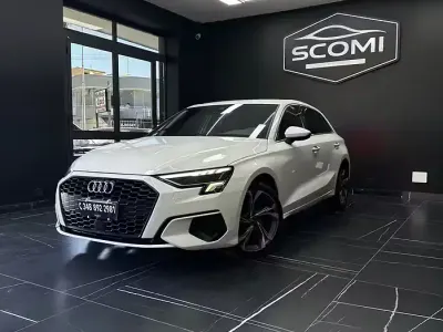 Usata Audi A3 Advanced 116 CV (85 kW) 2022 Bianco Berlina