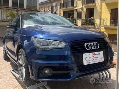 Usata Audi A1 S-Line 116 CV (85 kW) 2015 Blu Utilitaria