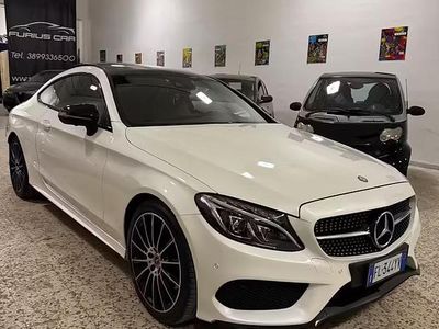 Usata Mercedes C300 244 CV (179 kW) 2017 Bianco Coupé
