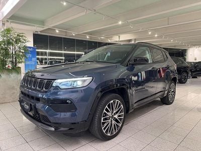 Usata Jeep Compass Summit 130 CV (95 kW) 2024 Blu shane tetto nero SUV