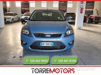 Usata Ford Focus Titanium 136 CV (100 kW) 2008 Blu Berlina