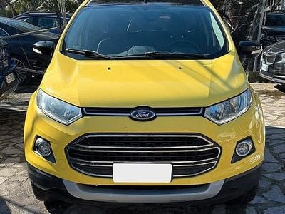 Usata Ford Ecosport Titanium S 140 CV (102 kW) 2016 Giallo SUV
