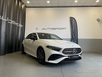 Usata Mercedes A200 AMG line 163 CV (119 kW) 2024 Bianco Berlina