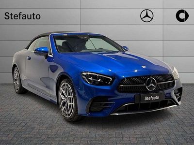 Usata Mercedes E300 Premium 265 CV (194 kW) 2023 Blu Cabrio