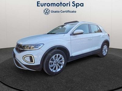 Usata VW T-Roc Style 150 CV (110 kW) 2022 Bianco SUV