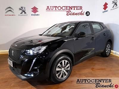 Usata Peugeot 2008 Active 110 CV (80 kW) 2021 Nero SUV