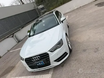 Begagnad Audi A3 150 HK (110 kW) 2014 Vit Halvkombi