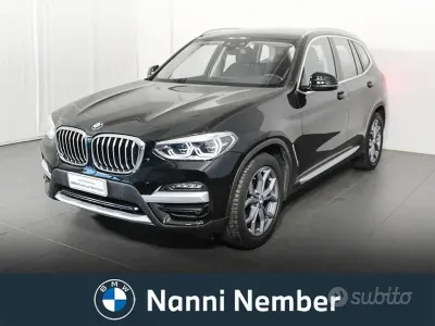 Usata BMW X3 xLine 190 CV (139 kW) 2021 Nero SUV