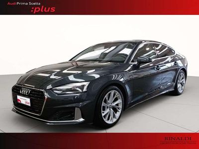 Usata Audi A5 Sportback Advanced Plus 163 CV (119 kW) 2020 H1 grigio manhattan metallizzato Utilitaria