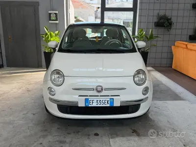 Usata Fiat 500 Lounge 69 CV (50 kW) 2010 Bianco Berlina