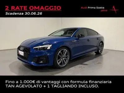 Usata Audi A5 Sportback S-Line 204 CV (150 kW) 2023 Blu Utilitaria