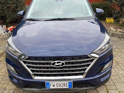 Usata Hyundai Tucson 136 CV (100 kW) 2019 Blu/azzurro SUV