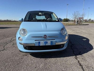 Usata Fiat 500 Lounge 95 CV (69 kW) 2014 Blu/azzurro Utilitaria
