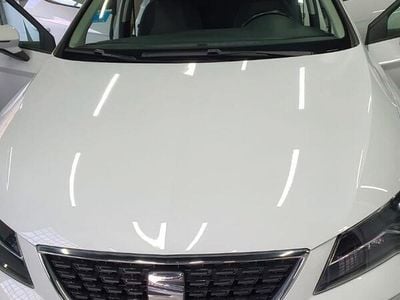 Usata Seat Leon 115 CV (84 kW) 2019 Bianco Berlina