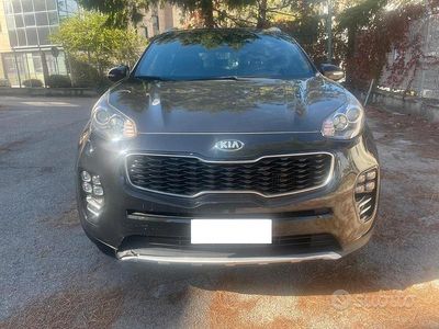 Begagnad Kia Sportage GT-Line 185 HK (136 kW) 2017 Svart SUV