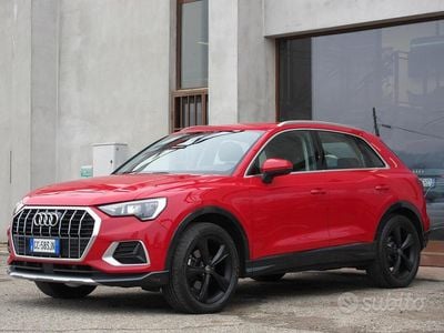 Usata Audi Q3 Advanced 150 CV (110 kW) 2020 Rosso tango metallizzato SUV