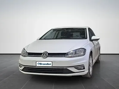 Usado VW Golf VII Highline 116 CV (85 kW) 2018 Blanco Berlina