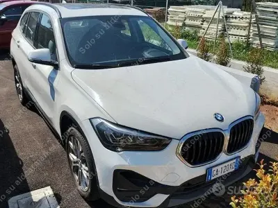 Usata BMW X1 Advantage 116 CV (85 kW) 2020 Bianco SUV