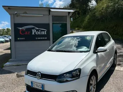 Usata VW Polo Trendline 75 CV (55 kW) 2015 Bianco Berlina