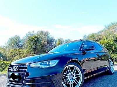 Usata Audi A6 S-Line 218 CV (160 kW) 2015 Nero Station wagon