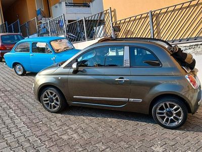 Usata Fiat 500 95 CV (69 kW) 2010 Verde Berlina