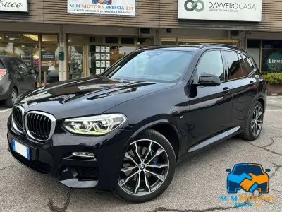 Usata BMW X3 M Sport 249 CV (183 kW) 2019 Blu/azzurro SUV