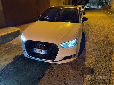 Usata Audi A3 150 CV (110 kW) 2017 Bianco Berlina