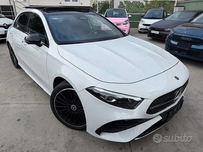 Usata Mercedes A180 AMG Line Premium 116 CV (85 kW) 2023 Bianco Berlina