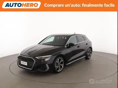 Usata Audi A3 S-Line 150 CV (110 kW) 2022 Nero Berlina