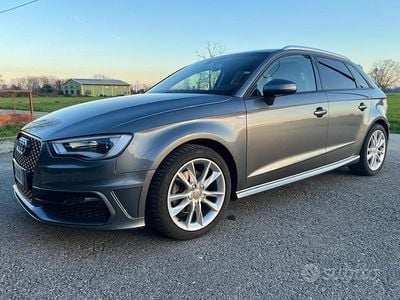 Usata Audi A3 Ambition 110 CV (80 kW) 2016 Grigio Berlina