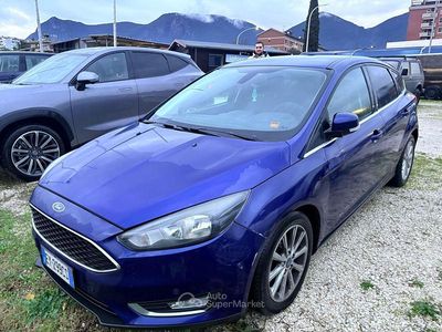 Begagnad Ford Focus 95 HK (69 kW) 2015 Blå Sedan