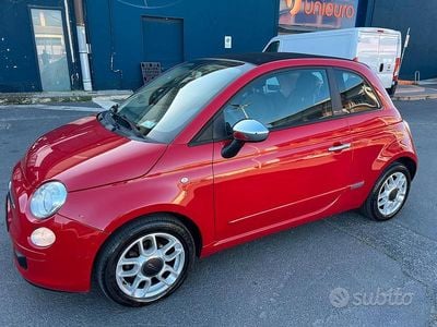 Usata Fiat 500 Pop Star 2013 Rosso Cabrio