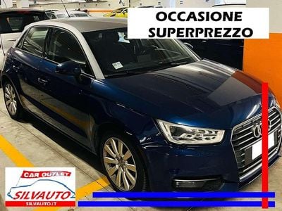 Usata Audi A1 Sportback 116 CV (85 kW) 2016 Blu/azzurro Utilitaria