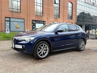 Usata Alfa Romeo Stelvio Super 210 CV (154 kW) 2017 Blu SUV