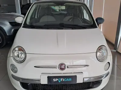 Usata Fiat 500 Lounge 69 CV (50 kW) 2009 Bianco Cabrio