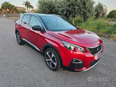 Usata Peugeot 3008 GT-line 131 CV (96 kW) 2019 Rosso SUV