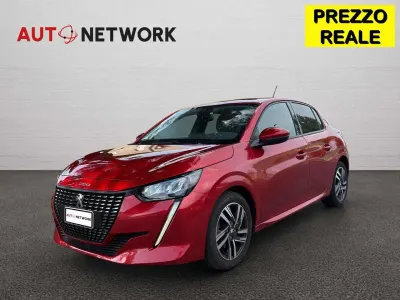 Usata Peugeot 208 Allure 101 CV (74 kW) 2021 Rosso Utilitaria