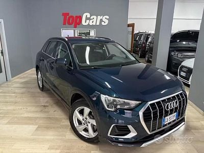 Usata Audi Q3 Advanced 190 CV (139 kW) 2020 Blu SUV