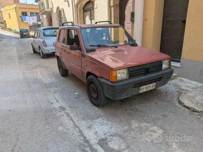 Usata Fiat Panda 39 CV (28 kW) 1998 Rosso Berlina