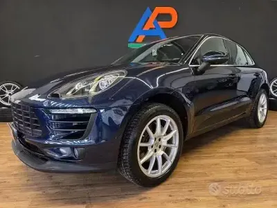Usata Porsche Macan 250 CV (183 kW) 2015 Blu/azzurro SUV
