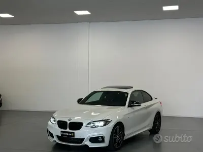 Usata BMW 220 M Sport 190 CV (139 kW) 2018 Bianco Coupé