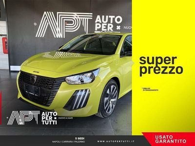 Usata Peugeot 208 Active 101 CV (74 kW) 2024 Giallo Utilitaria