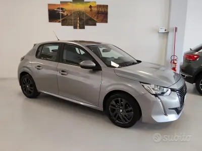 Usata Peugeot 208 75 CV (55 kW) 2019 Grigio Utilitaria